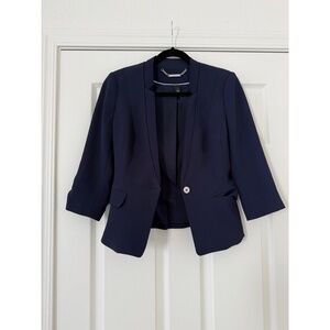 White House Black Market Navy Blazer size 4